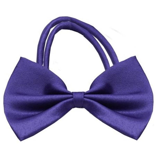 Unconditional Love Plain Purple Bow Tie UN742905